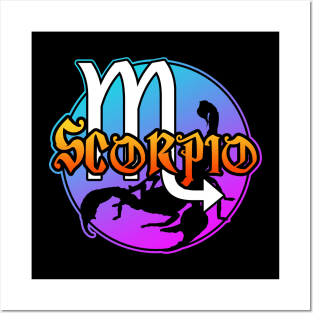 Scorpio Symbol Scorpion Posters and Art